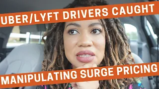 Uber/Lyft Drivers Manipulate Surge (And a 1500 Mile Uber Trip)