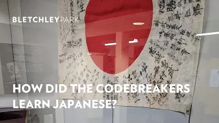 How did the Bletchley Park Codebreakers learn Japanese?