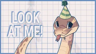 LOOK AT ME! | Animation meme | Loop | Happy birthday Soba!