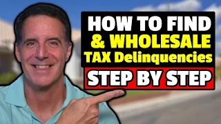 Wholesaling Tax Delinquent Houses (Complete Guide for Beginners)