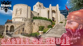 The city of Krujë,  Albania, The Skanderbeg's Castle