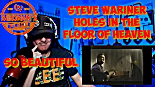 STEVE WARINER "HOLES IN THE FLOOR OF HEAVEN" - REACTION VIDEO - SINGER REACTS