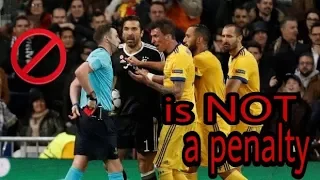 Analysis of the penalty match Real Madrid against Juventus ●refereeing mistake!!! ●11/4/2018 HD