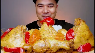 MECHADONG MANOK | CHICKEN STEW | ALFIE EATS | MUKBANG ASMR