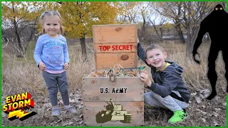 Mystery Military Box Bigfoot Was Following Us Caught On Video