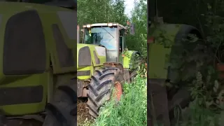 Claas Atles не идеален для работы по вводу земель в оборот - слишком быстро двигается