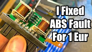 ABS Fault Fix Troubleshooting & Repair Peugeot & Other Brands C1381 1385