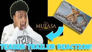 Mufasa: The Lion King | Teaser Trailer REACTION!