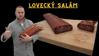 LOVEČÁK | Lovecký salám | Výroba loveckého salámu | Mistr Málek