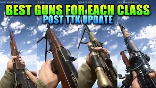 Battlefield 1 Best Guns For Each Class - Post TTK Update