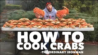 How to Cook Crabs Dungeness Crab Boil