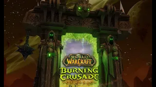 кач с нуля Пламегор Дреней шаман за Альянс World of Warcraft: The Burning Crusade Classic #22
