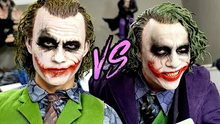 EPIC DARK KNIGHT JOKER Statue Comparison! Who Wins Prime 1 OR Queen Studios?