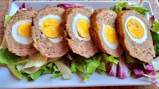 I always make this meat eggs roll for holidays