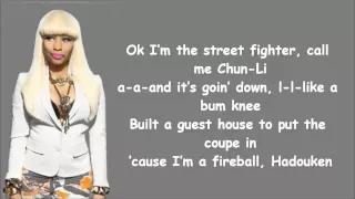 Nicki Minaj-Fireball(lyrics verse)