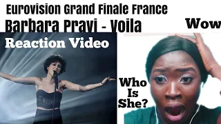 (REACTION) This Blew my Mind Away | Barbara Pravi - Voila  ( live France 🇫🇷 Eurovision Grand finale)