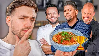 Welcher Starkoch macht die beste Bolognese? 🤔 (Henssler, Rosin & Mälzer)