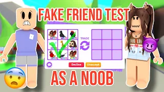 I Pretended I Got HACKED On Adopt Me To Test My Friend! *SHOCKING* (Adopt Me)