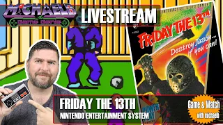 Friday the 13th NES Live Gameplay