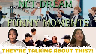 Reacting To 'nct dream moments that seem fake but aren't'