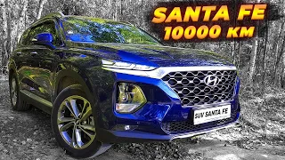 Новый Hyundai Santa Fe 4 , первые 10000 км пробега (часть 1) | ЭТО точно Хендай !?