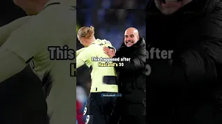 Pep and Haaland’s leaked conversation 😂😂❤️ #football #viral