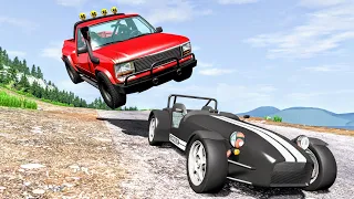 High Speed Traffic Crashes #70 - BeamNG Drive | CrashBoomPunk