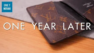 LOUIS VUITTON - Men's Pocket Organizer | One Year Later Review Update | How Does It Hold Up?
