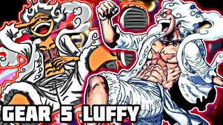 Luffy Gear 5 Manga Transformation Explained in Hindi | One Piece | Sora Senju