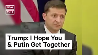 Trump & Zelenskyy's Awkward Interaction in 2019