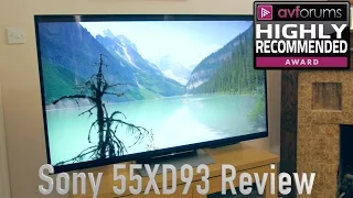Sony XD93 (KD-55XD9305) 4K HDR TV Review