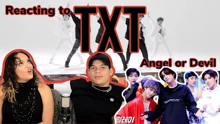 TXT - ANGEL OR DEVIL 🔥👼| reaction video FEATURE FRIDAY✌