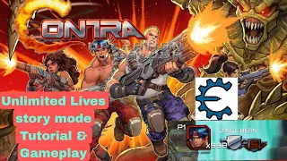 Contra: Operation Galuga PC - Unlimited Lives Tutorial with Cheat Engine and 2 Stages Gameplay