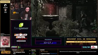 Resident Evil HD Remaster en 1:31:00 (New Game 100% (Best Ending)) [SGDQ18]