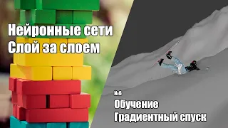 Нейронные сети слой за слоем #6 | Обучение и градиентный спуск