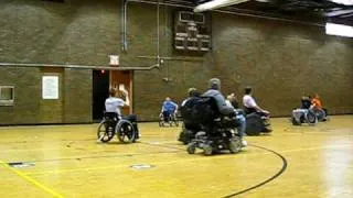 Wheelchair Football 2 Catches