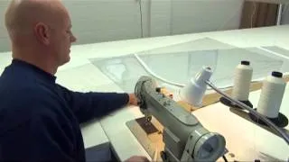 How to make boat canvas, sewing boat canvas