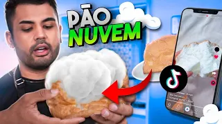 FIZEMOS O PÃO NUVEM DE DOIS INGREDIENTES. PARECE MAGIA