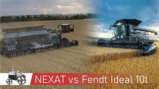 NEXAT Harvester vs Fendt Ideal 10t Harvester