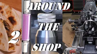 Around The Shop 2- Machinist jack, custom grab handles, table saw fence handle, lathe chip guards