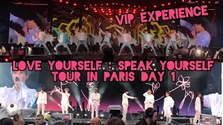 [ENG/KOR SUBS] BTS LOVE YOURSELF : SPEAK YOURSELF TOUR IN PARIS DAY 1 VIP EXPERIENCE VLOG