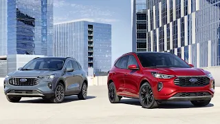 Что нового в популярном кроссовере.Ford Escape 2023 ST Line.