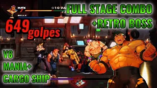 Streets of Rage 4/ V8/ Mania+/ Max/ Full Stage Combo + Retro Boss Level 3 (old - WR)!