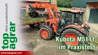 Mit Ackerambitionen: Kubota M5111 im Praxistest