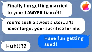 【Apple】Sis Tries to Destroy my Wedding by Marrying my Lawyer Fiancé Who I Didnt Want to Marry Anyway