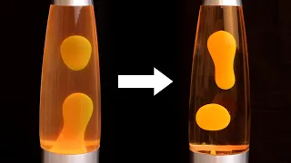 Fixing a cloudy Lava Lamp: Low Budget Filters and Refill