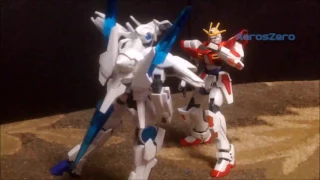 Gundam Build Fighters Try Gaiden: Showdown! Blazing Collision Battle (stop-motion)