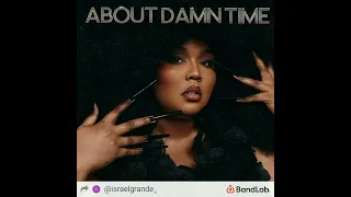 lizzo about damn time BET awards live studio version