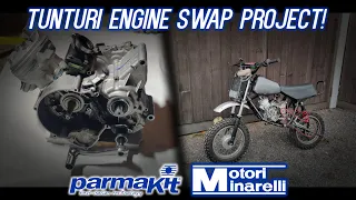 Tunturi Break Am6 Engine Swap Project! | 110cc Parmakit!