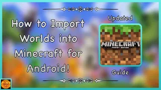 How to Import/Export/Backup Minecraft Worlds on Android (Updated Guide)!